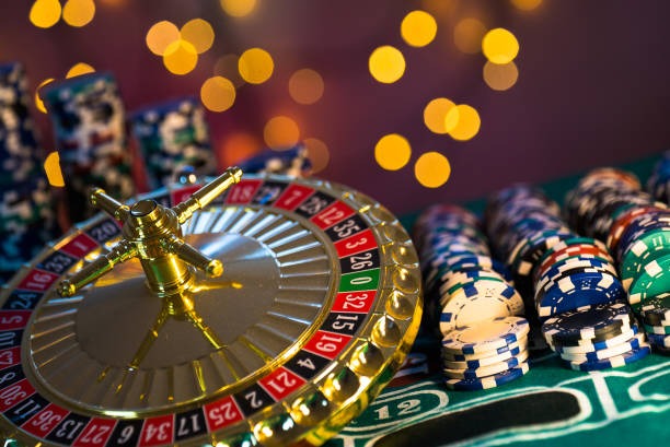 Blackjack table betting interface showing chip selection and betting spots
